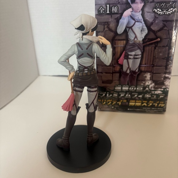 Sega | Art | Attack On Titan Levi Sentinel Cleaning Version Pvc Figure ...